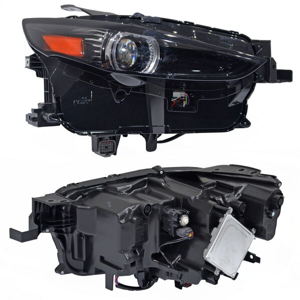 FARO MAZDA CX30 20-24 F/NEGRO C/LEDS C/LUPA C/LUZ DIA C/MOTOR 627 250905 NZL DER