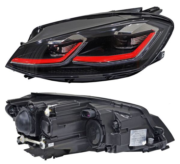 FARO GOLF GTI 18-20 LEDS S/ REFLEJANTE 842 NZL 250725 IZQ