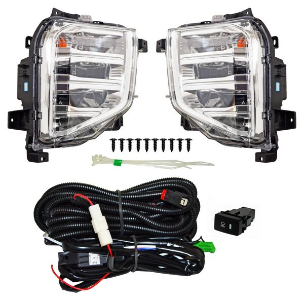 FARO NIEBLA MITSUBISHI PU L200 20-24 LEDS JGO 352