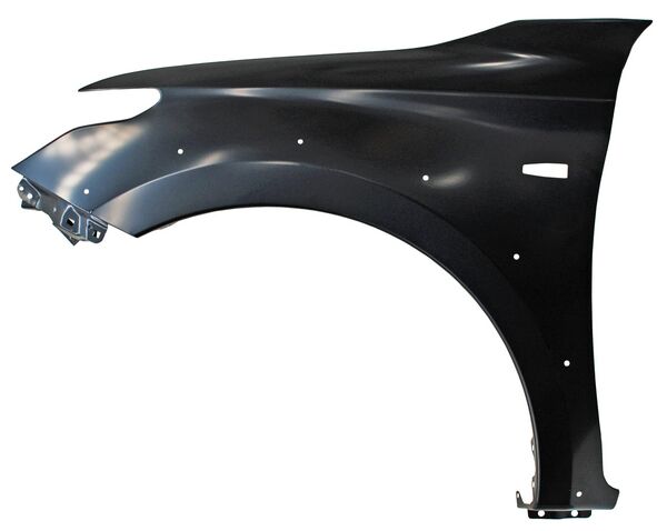 SALPICADERA MITSUBISHI PU L200 16-19 C/HOYO P/CUARTO C/HOYO P/MOLD MS IZQ