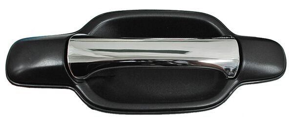 MANIJA EXT COLORADO 04-12/ CANYON 04-12 NEGRA/ CROMO S/HOYO P/LLAVE DEL PLASTICO DER BBB.71