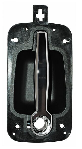 MANIJA EXT INTERNATIONAL DURASTAR 4300 08-13 CROM DEL C/HOYO P/LLAVE PLASTICO 2264 *****2 CORRUGADA IZQ