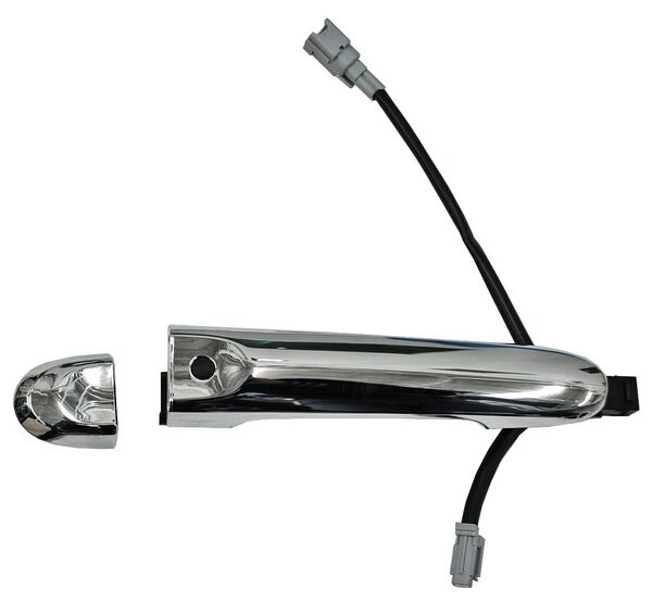 MANIJA EXT VERSA 12-19/ V-DRIVE 20-25/ MARCH 12-25 CROM P/SENS S/HOYO P/LLAVE DEL PLASTICO DER