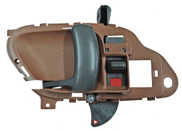 MANIJA INT CHEV PU/ SUB/ BLAZER/ YUKON/ TAHOE/ ESCALADE 95-98 CAFE PLASTICO IZQ