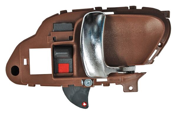 MANIJA INT CHEV PU/ SUB/ BLAZER/ YUKON/ TAHOE/ ESCALADE 95-98 CAFE/ CROMO PLASTICO ***** DER