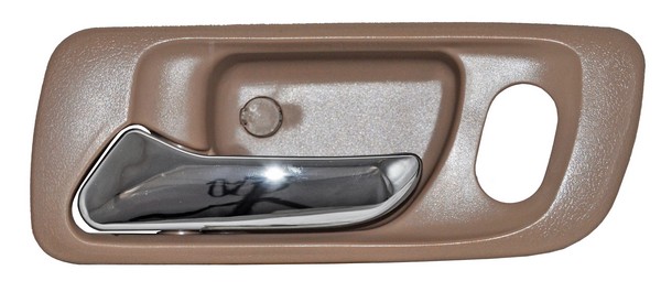 MANIJA INT ACCORD 98-02/ ODYSSEY 99-04 BEIGE/ CROMO DEL C/HOYO PLASTICO IZQ