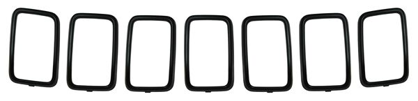 MOLDURA PARRILLA GRAND CHEROKEE 17-22 NEGRO 7 PIEZAS