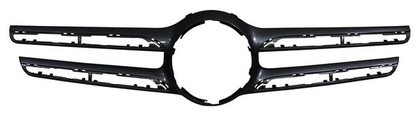 MOLDURA PARRILLA MBENZ GLC 16-19 EXT NEGRA C/HOYO P/CAMARA 250829