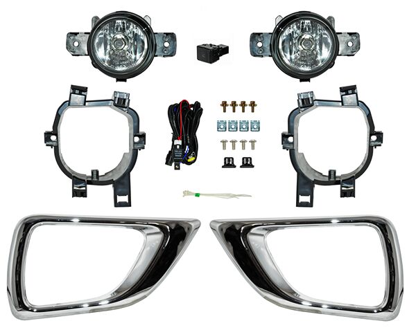 FARO NIEBLA NISSAN PU NP300/ FRONTIER 16-20 C/BISEL CROM JGO ALD202 352 722 624 DMV