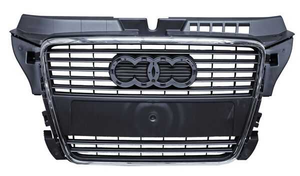 PARRILLA AUDI A3 09-12 FILO CROMADO S/HOYO P/SENS