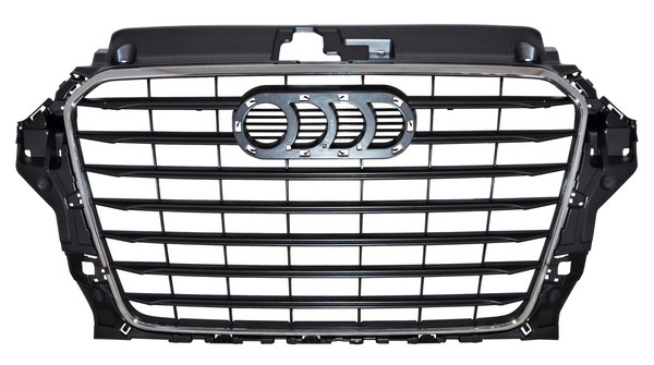 PARRILLA AUDI A3 13-19 GRIS C/MOLD CROM 723D