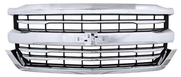 PARRILLA CHEV PU 16-18 SILVERADO CROMADA LINEAS G15