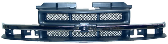 PARRILLA S10 98-04 CROMADA ALD253 TYG