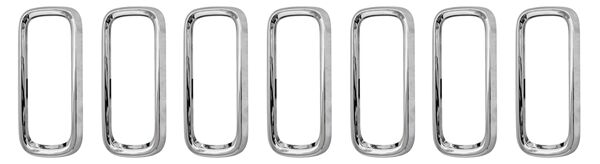 PARRILLA RENEGADE 15-18 CROMADA BISELES 7 PZAS NZL