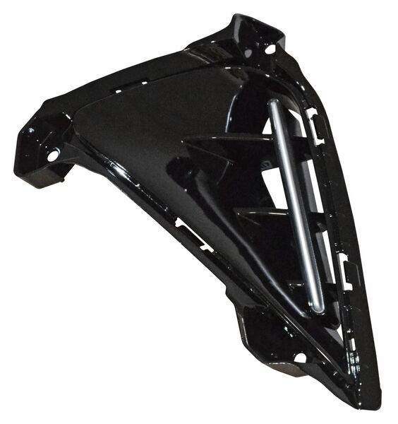 REJILLA FORTE 22-24 NEGRA C/FILO PLATA IZQ