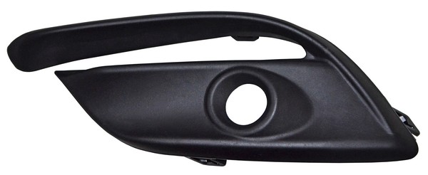 REJILLA MAZDA 3 17-18 P/FARO NIEBLA MOLD NEGRA TYG IZQ