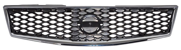 PARRILLA SENTRA 07-12 NEGRA FILO CROM SPORT