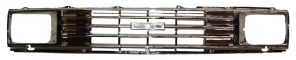 PARRILLA TOYOTA PU 84-88 CROMADA (BISEL INCLUIDO)