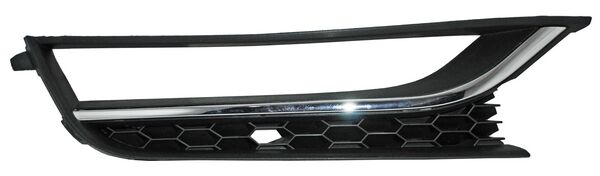 REJILLA PASSAT 12-15 P/FARO NIEBLA C/MOLD CROMADA PANAL 627 NZL DER