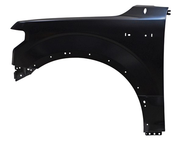 SALPICADERA FORD PU 15-20 C/HOYO P/MOLD LAT ALUMINIO IZQ