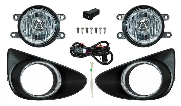 FARO NIEBLA YARIS 12-14 5P C/PARRILLA FILO CROM JGO 352 ***6