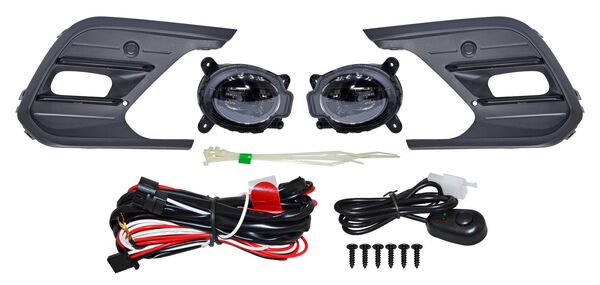 FARO NIEBLA POLO 24-25 LEDS C/PARRILLA JGO 352